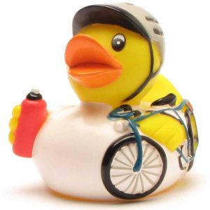 Cyclist Duck