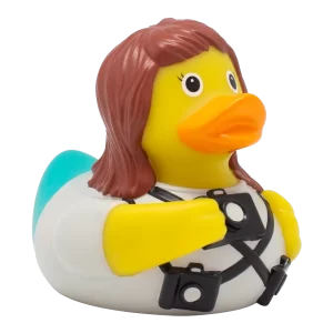 Female Photographer Duck