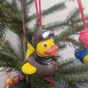 Pilot Duck Ornament