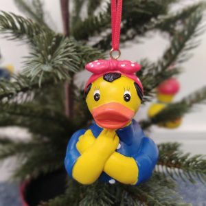 Rosie the Riveter Duck Ornament