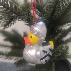 Knight in Shining Armor Duck Ornament